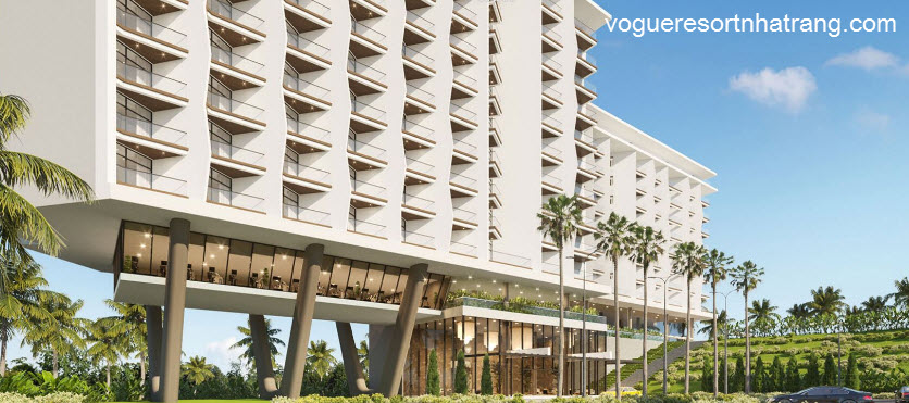 Thiết kế condotel vogue Resort Nha Trang "chao đảo" giới kiến trúc